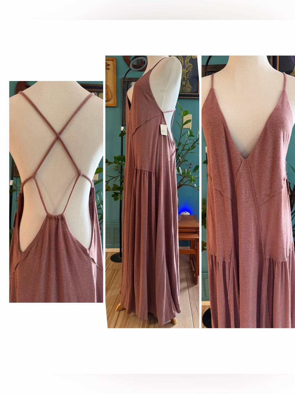 Free People Beach Eros Maxi Dress NWT SZ S - Picture 2 of 4